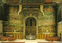 France, Tarn, Albi, Cathedrale Ste-Cecile, Fresque du Jugement Dernier (1470-1480)